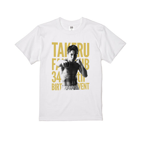 TAKERU 34th BD Tシャツ