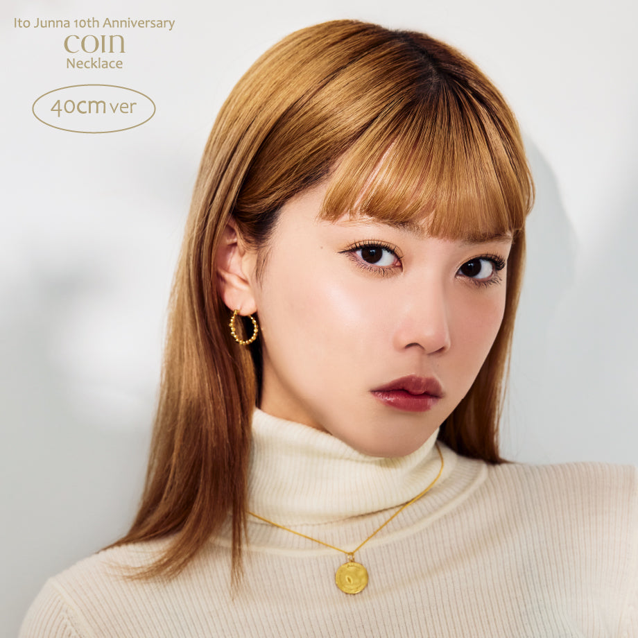Junna Ito 10th Anniversary Jewelry -COIN necklace-