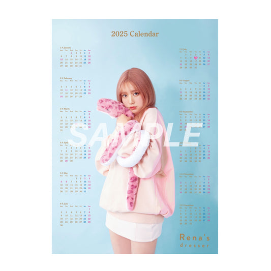 Rena's dresser 2025グッズ　ポスターカレンダー